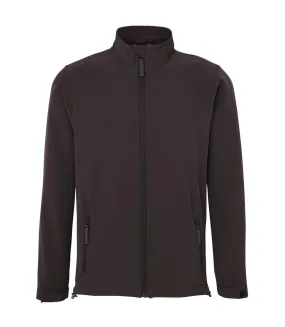 RTXtra Mens Classic 2 Layer Softshell Jacket (Charcoal) - UTRW5579