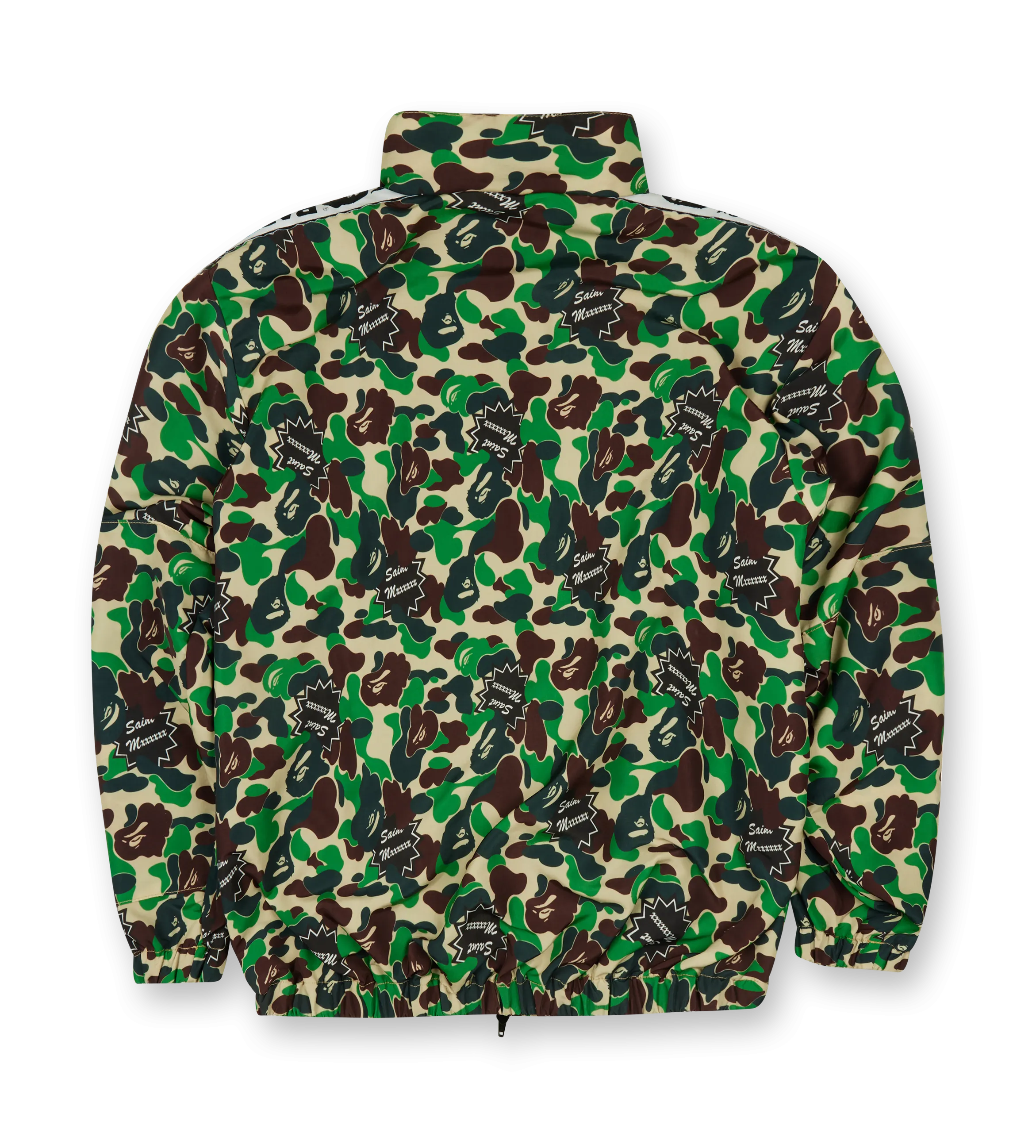 Saint Mxxxxxx    Track Jacket Saint Mxxxxxx X A Bathing Ape Green