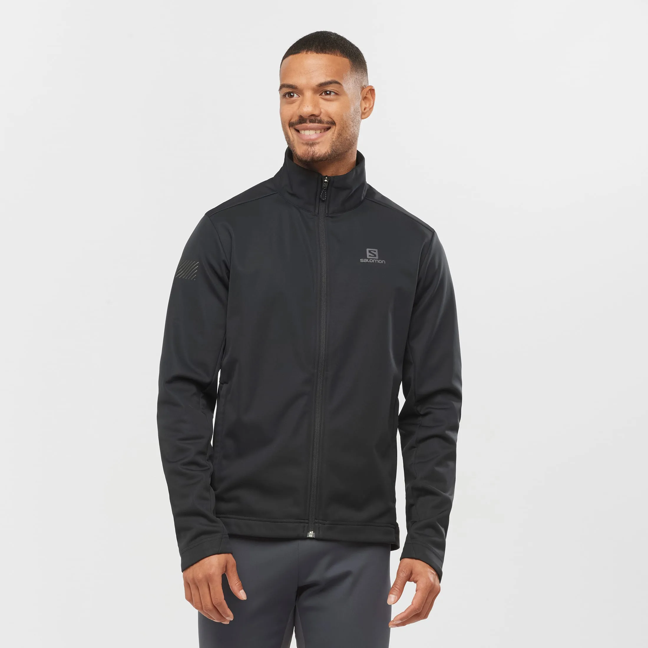 Salomon Men's Gore-Tex Windstopper Softshell Jacket Black | Buy Salomon Men's Gore-Tex Windstopper Softshell Jacket Bl