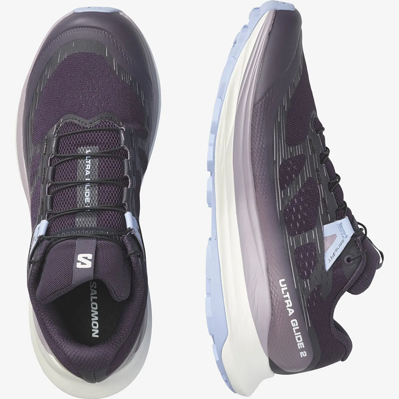 Salomon Women's Ultra Glide 2 - Nightshade / Vanilla Ice / Serenity