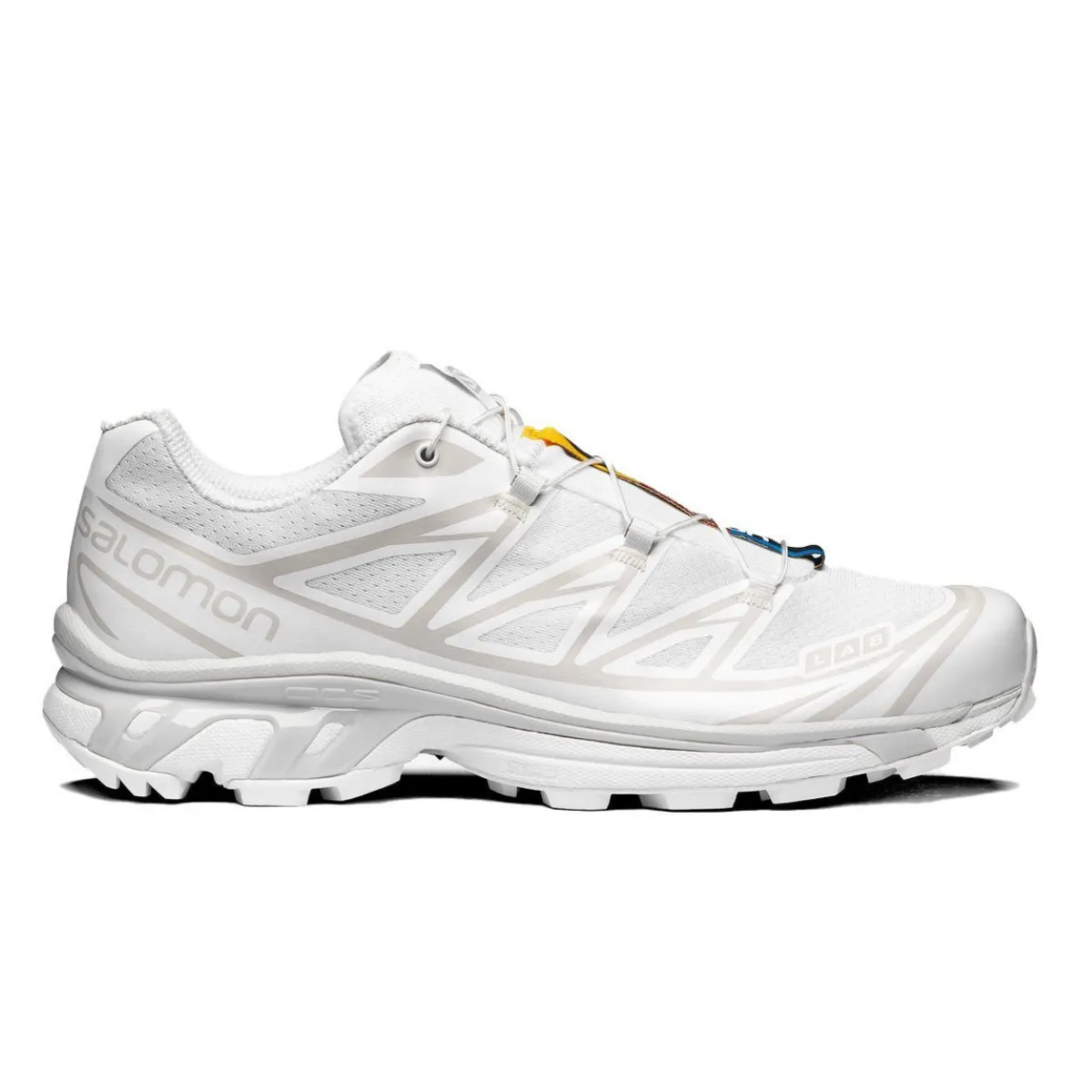 Salomon   XT-6 (White /White /Lunar Rock)