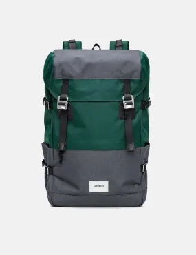 Sandqvist Harald Backpack - Deep Green/Dark Grey