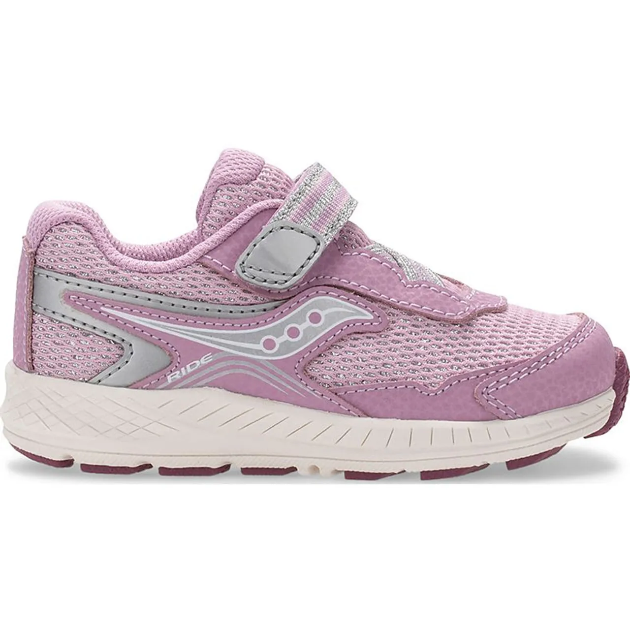 Saucony Toddler Ride 10 Jr - Pink Metallic