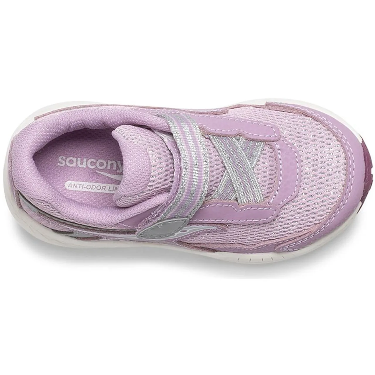 Saucony Toddler Ride 10 Jr - Pink Metallic