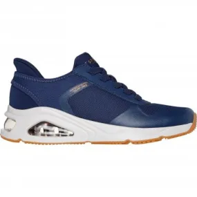 Skechers Tres-Air Uno - Easy Steppers | Navy | Women's Slip-ins Bungee-Lace Trainers