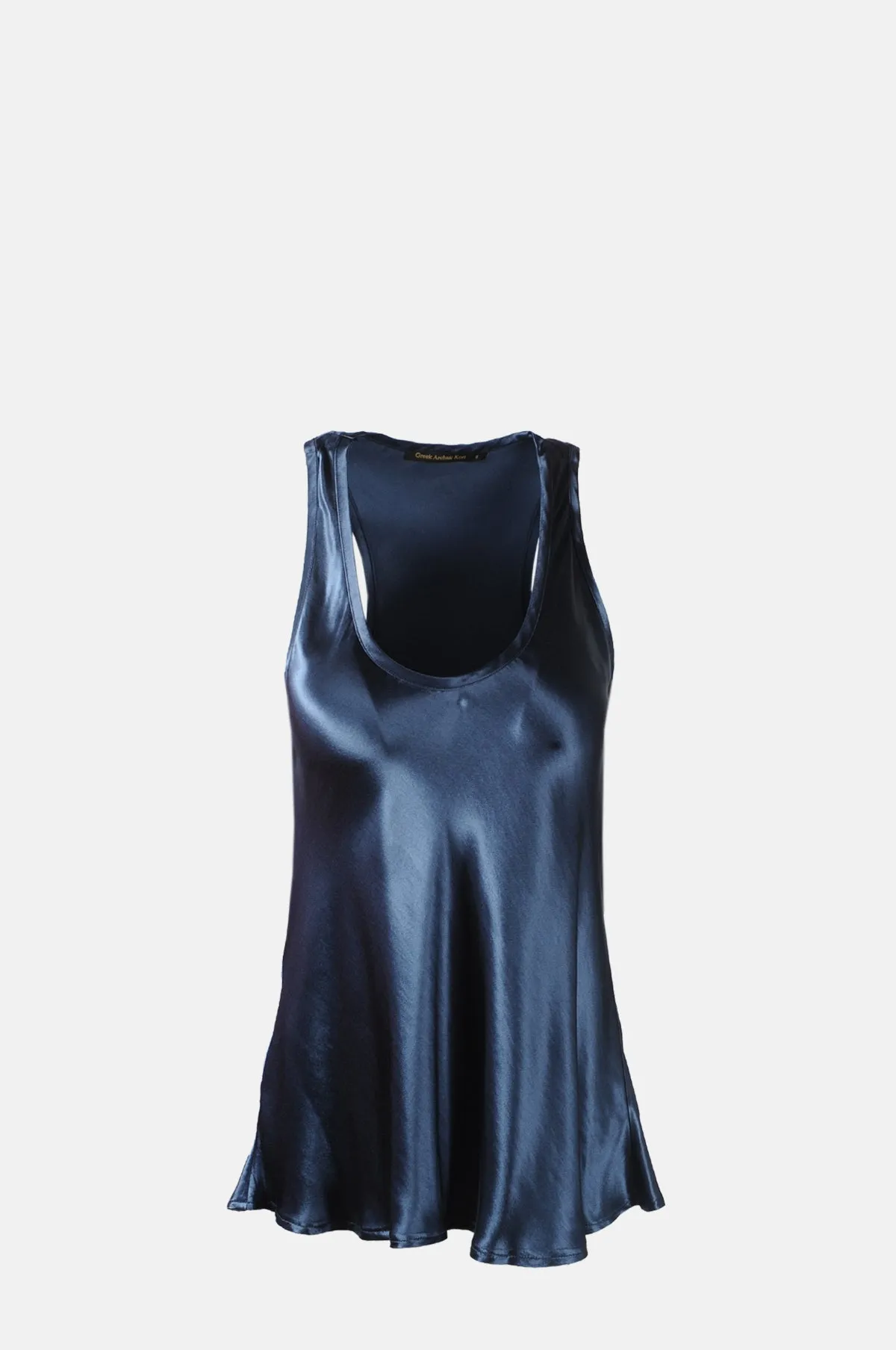 Sleeveless Top Navy Blue