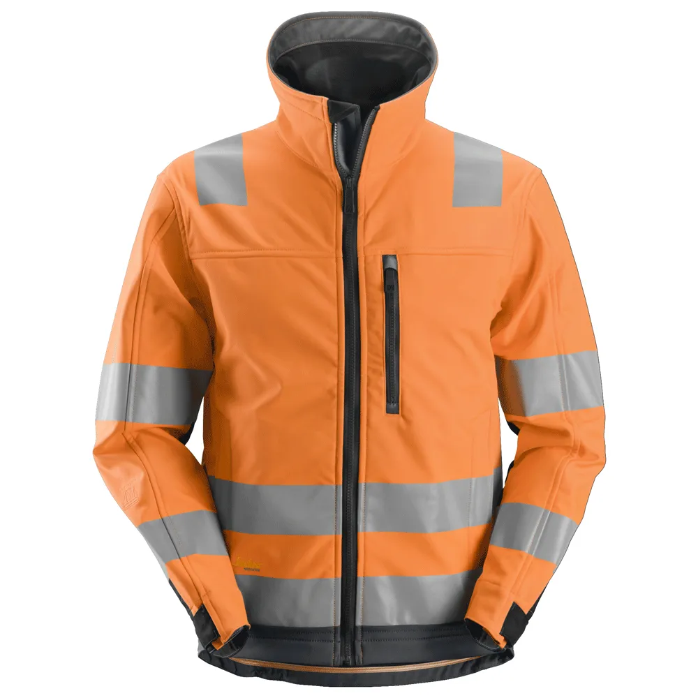 Snickers 1230 AllroundWork Hi-Vis Softshell Jacket CL3 Various Colours