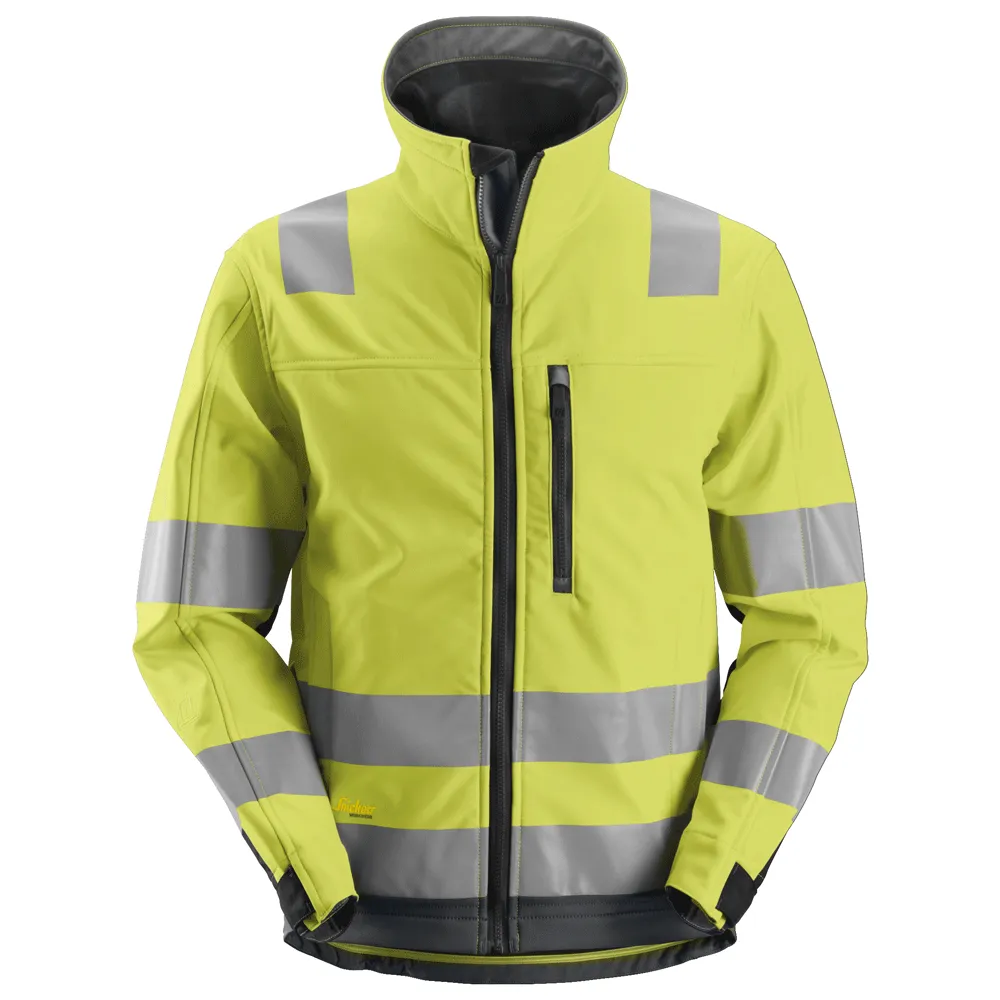 Snickers 1230 AllroundWork Hi-Vis Softshell Jacket CL3 Various Colours