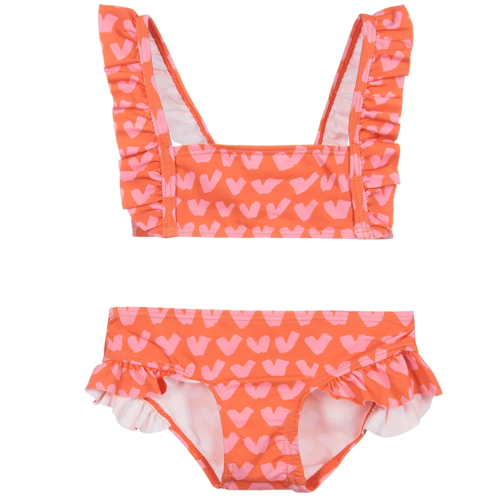 Teen Red Hearts Bikini