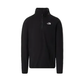 The North Face 100 Glacier 1/4 Zip Black