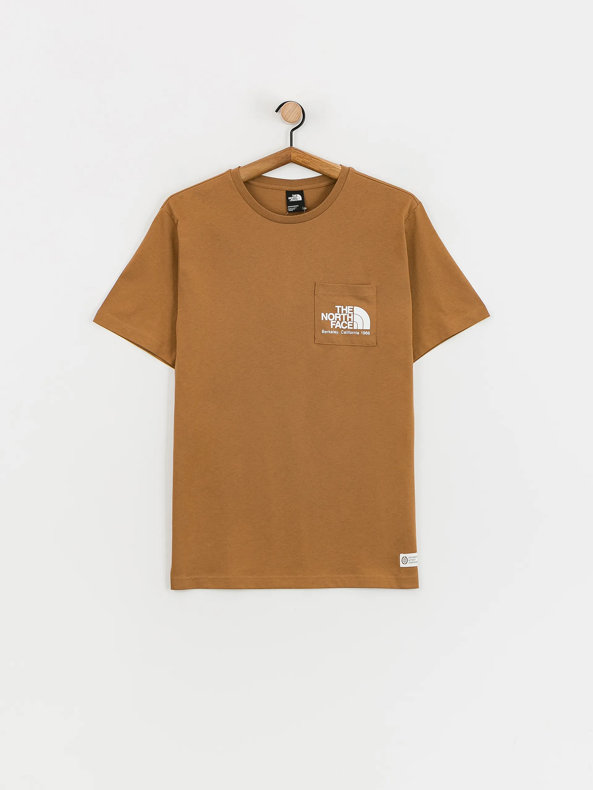 The North Face Berkeley California Pocket T-Shirt (utility brown)