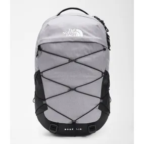 The North Face Borealis Backpack in Meld Grey Dark Heather/TNF Black