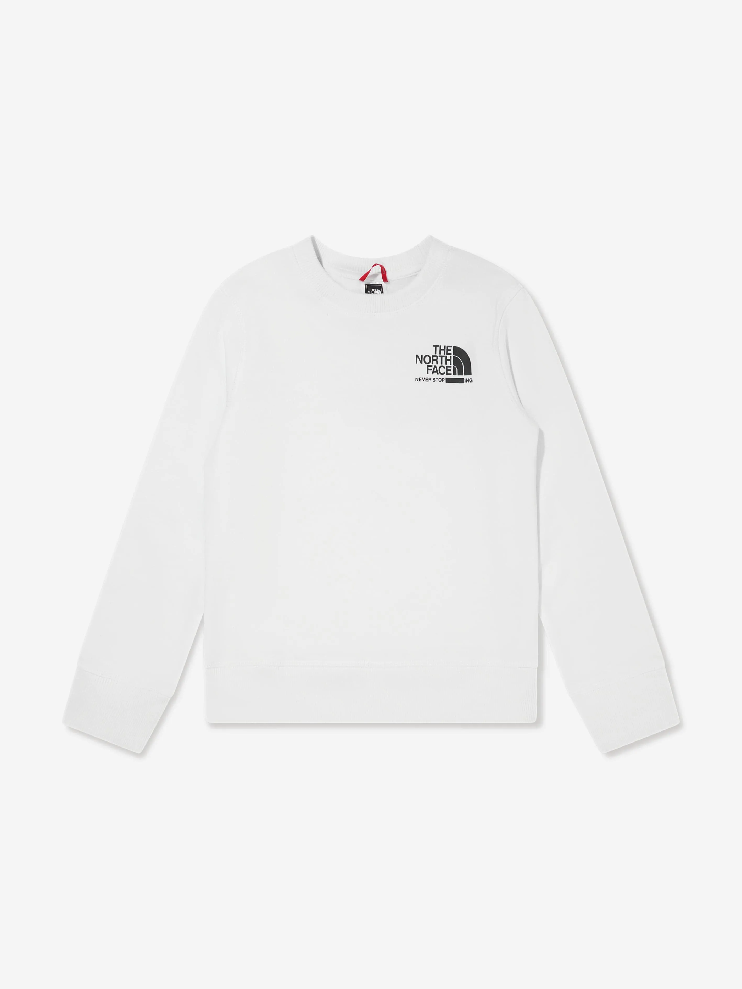 The North Face Kids Graphic Print Sweatshirt in White