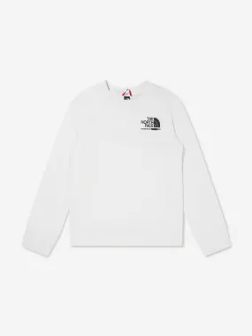 The North Face Kids Graphic Print Sweatshirt in White