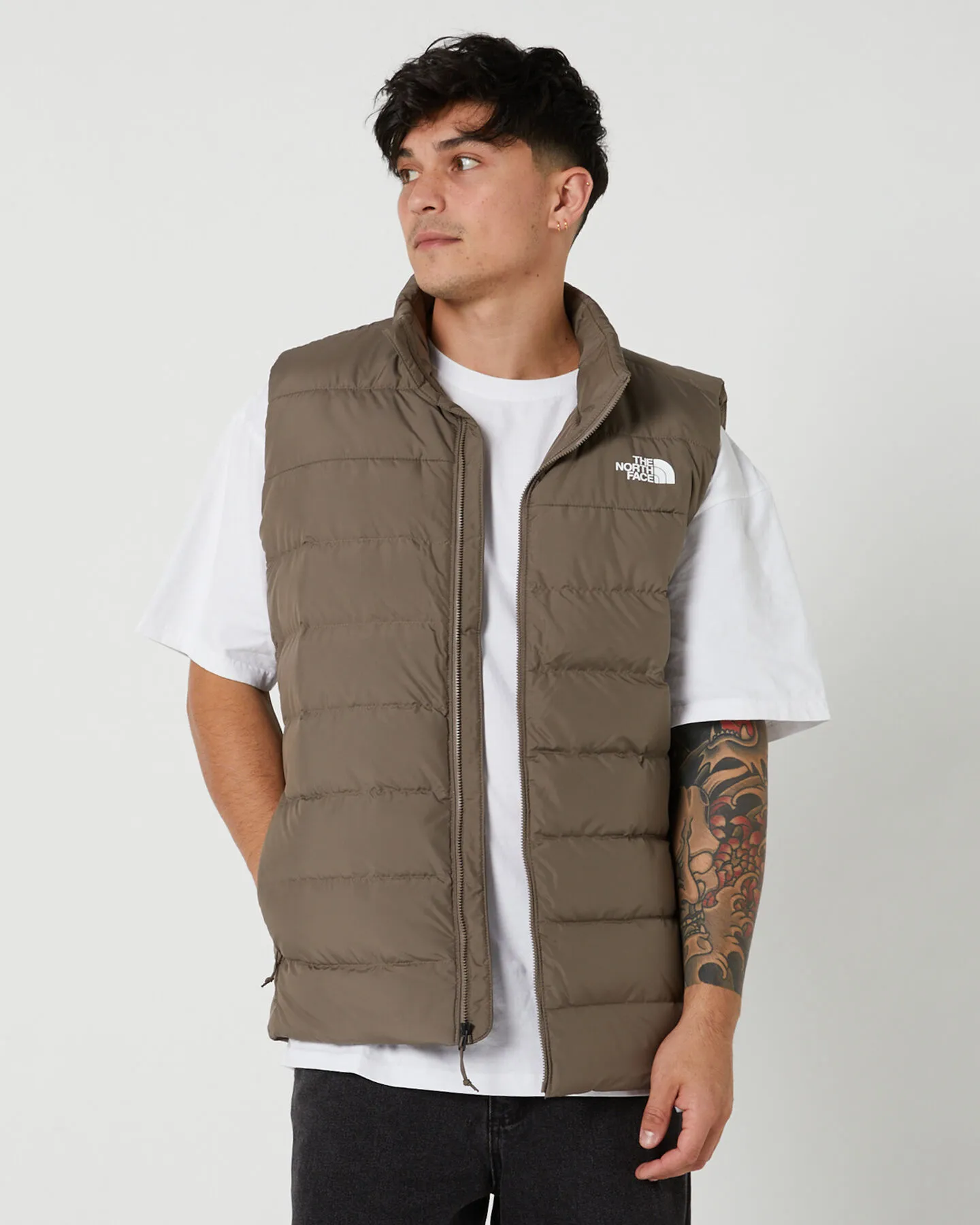 The North Face M Aconcagua 3 Vest Falcnbrwn - Falcon Brown | SurfStitch