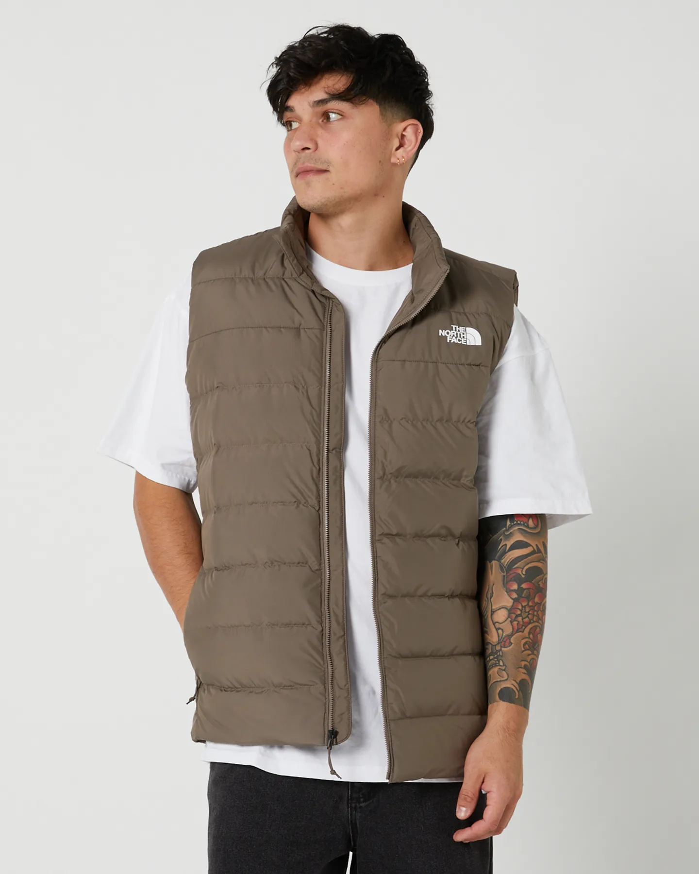 The North Face M Aconcagua 3 Vest Falcnbrwn - Falcon Brown | SurfStitch