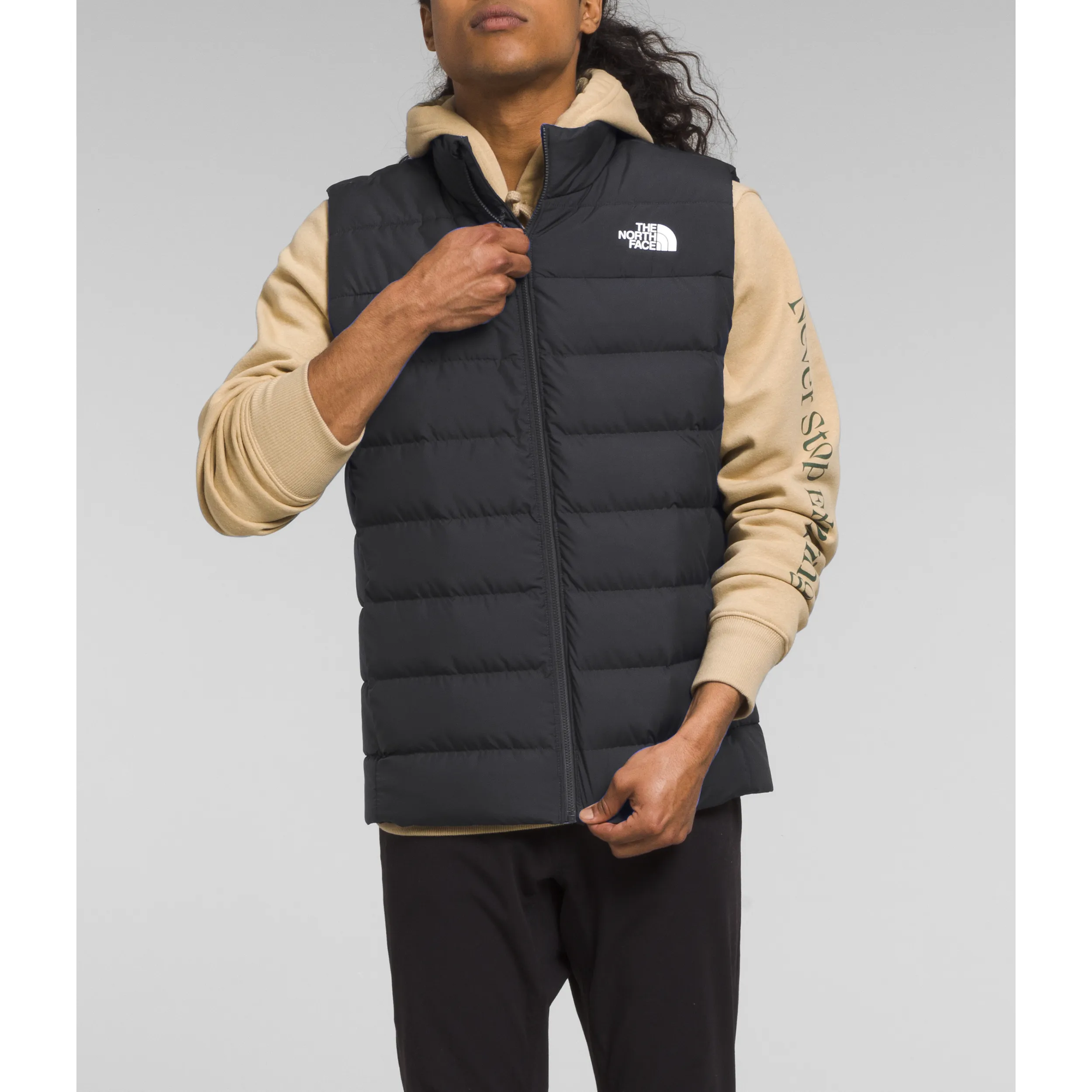 The North Face Men's Aconcagua 3 Vest in Asphalt Grey