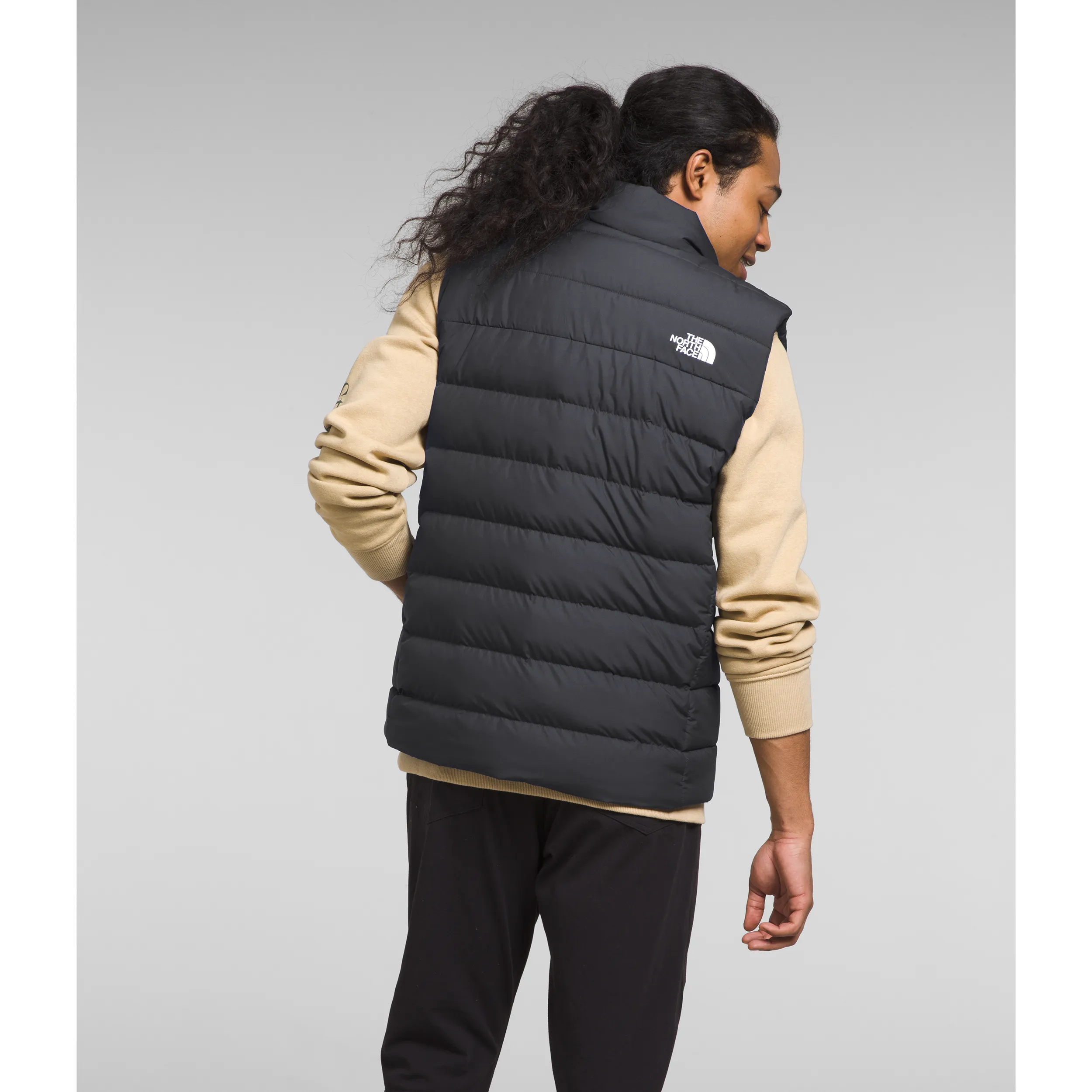 The North Face Men's Aconcagua 3 Vest in Asphalt Grey