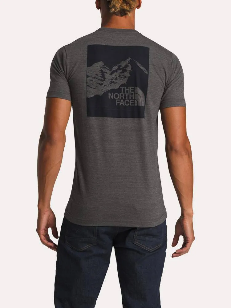     THE NORTH FACE  Men's Short Sleeve Vintage Pyrenees Tri Blend Tee    