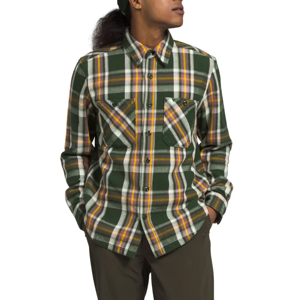 The North Face Men's Valley Twill Flannel Long-Sleeve Shirt