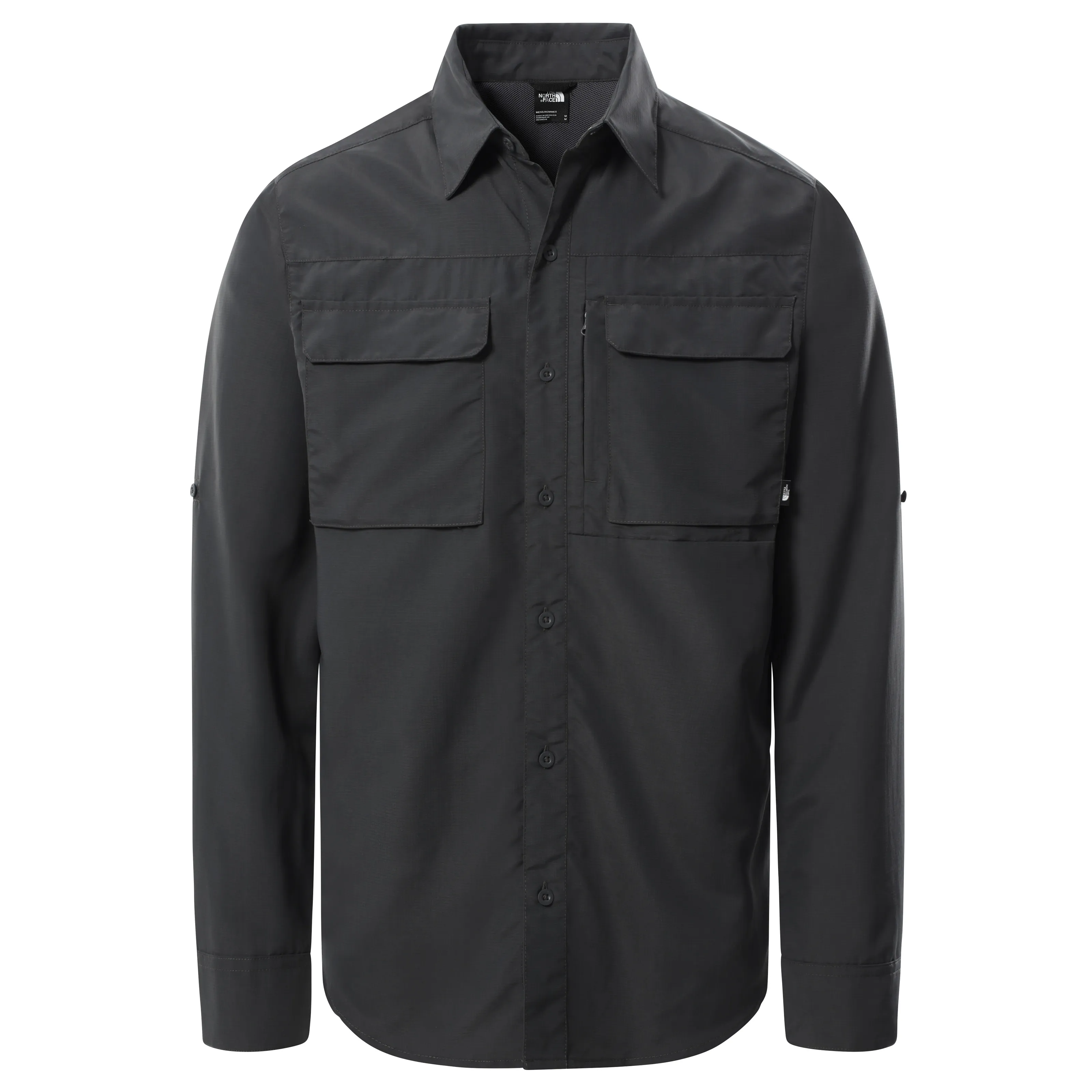 The North Face Men's L/S Sequoia Shirt Asphalt Grey | Buy The North Face Men's L/S Sequoia Shirt Asphalt Grey here | O