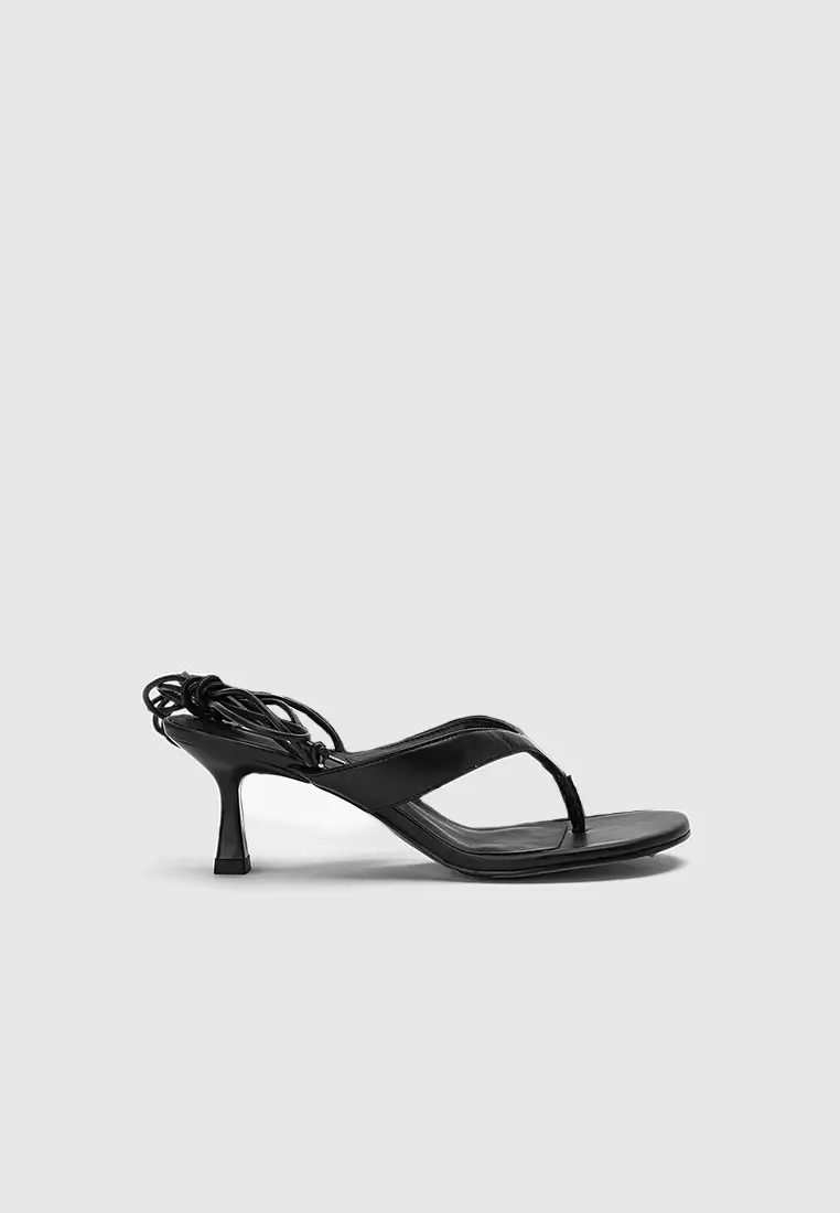 Urban Revivo Toe Thong Heeled Sandals