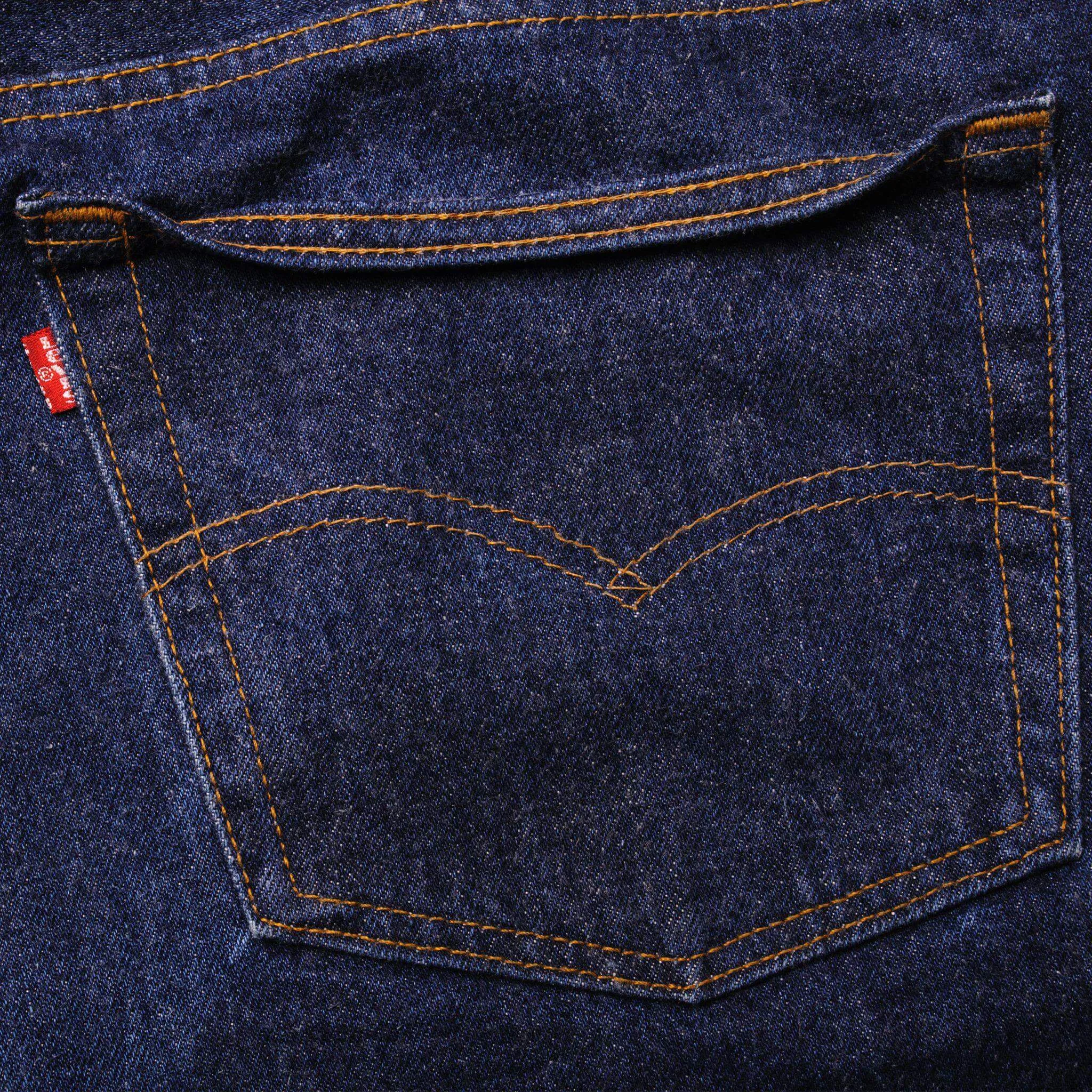 VINTAGE LEVIS 501 JEANS INDIGO 1980s SIZE W40 L30 MADE IN USA