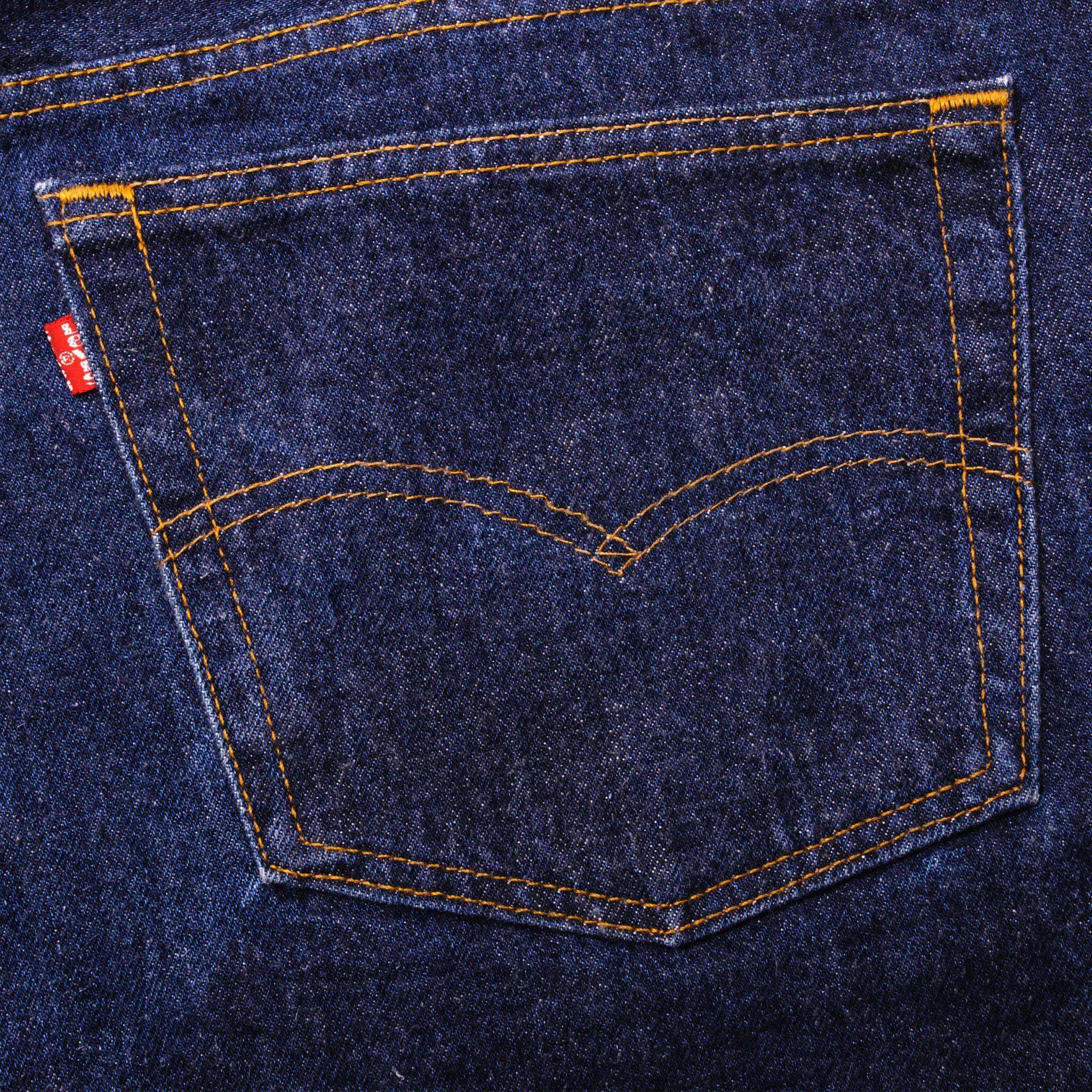 VINTAGE LEVIS 501 JEANS INDIGO 1980s SIZE W40 L30 MADE IN USA