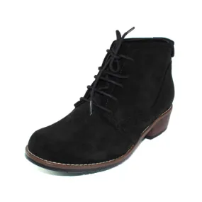 Wolky Women's Erne Ankle Boot Black Suede