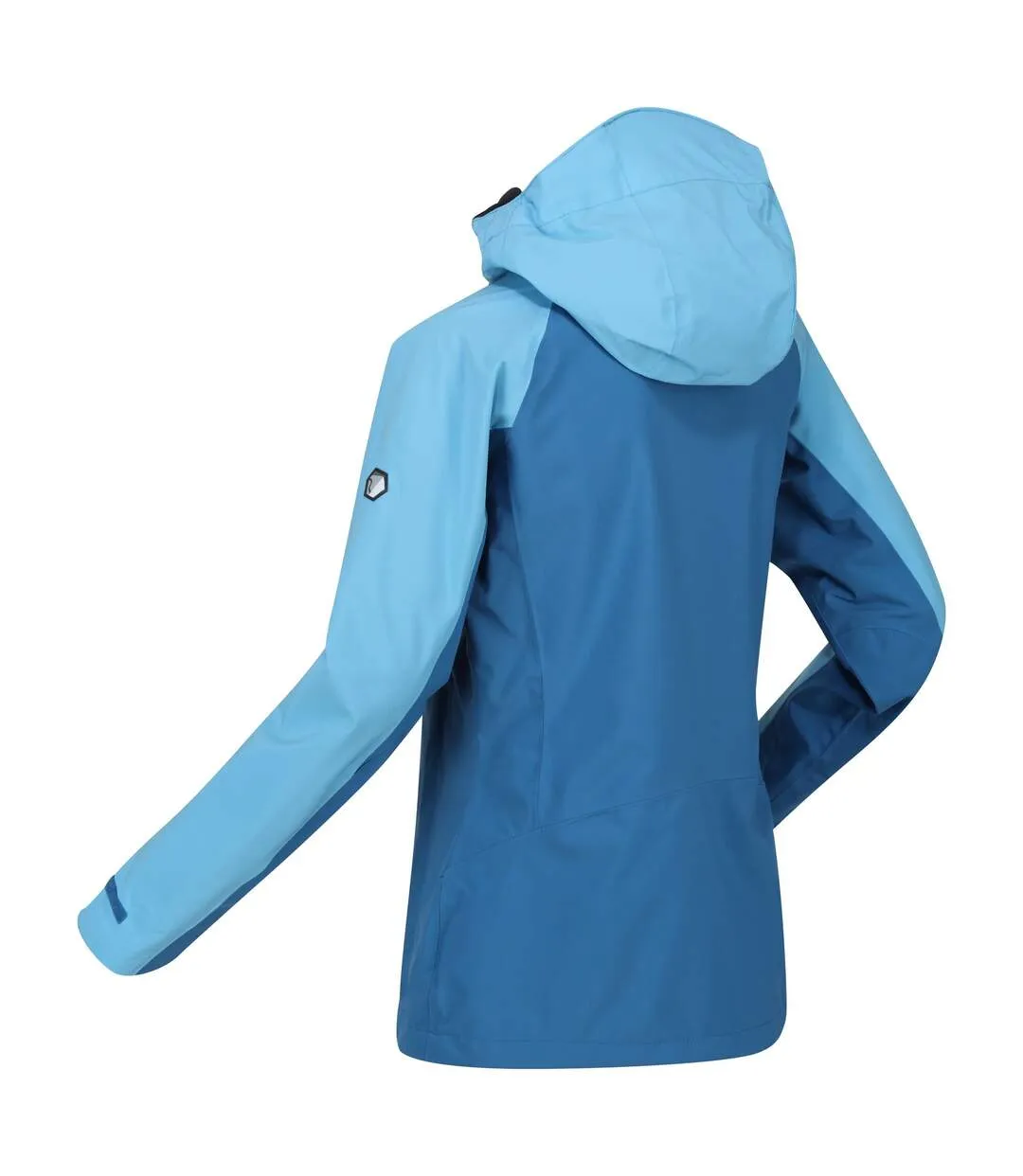 Womens/ladies birchdale shell waterproof jacket vallarta blue/ethereal Regatta