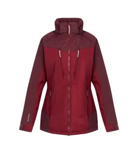 Womens/ladies calderdale winter waterproof jacket rumba red/burgundy Regatta