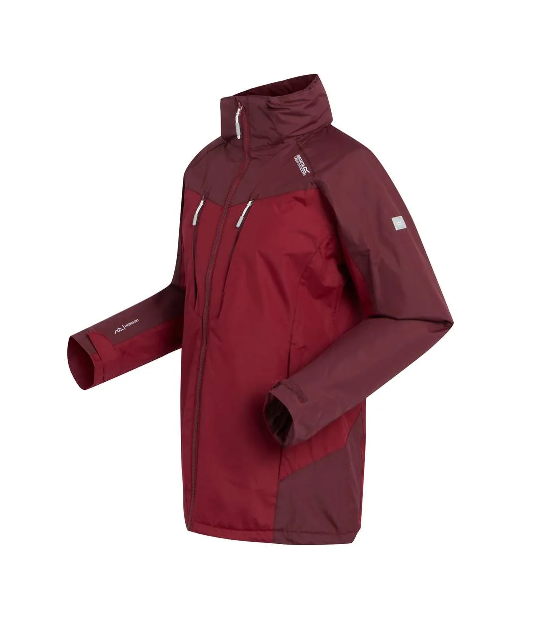 Womens/ladies calderdale winter waterproof jacket rumba red/burgundy Regatta