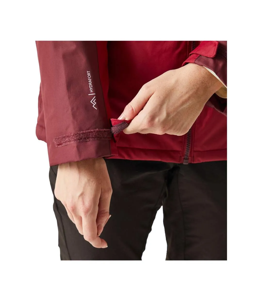 Womens/ladies calderdale winter waterproof jacket rumba red/burgundy Regatta