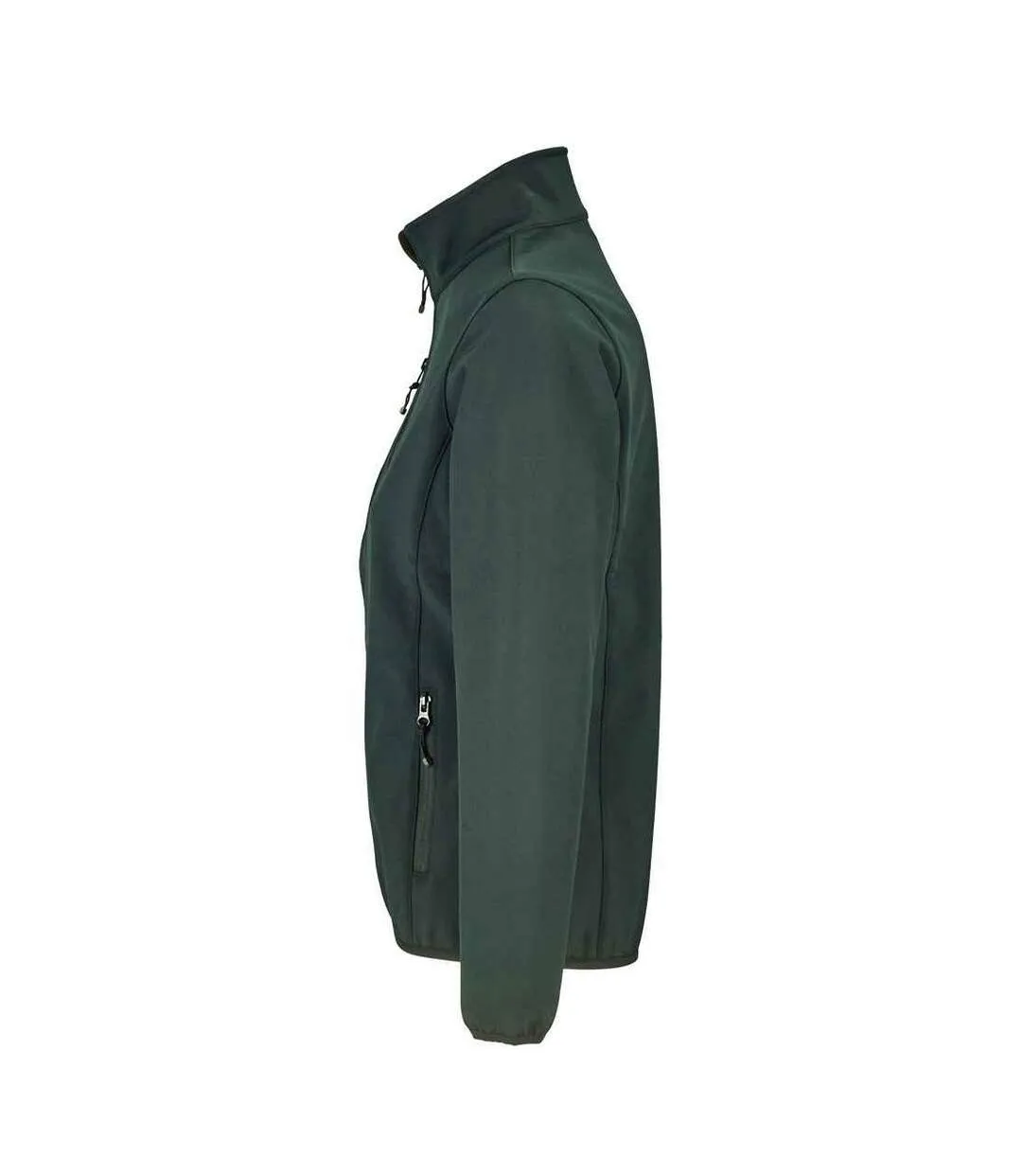 Womens/ladies falcon softshell recycled soft shell jacket forest green SOLS