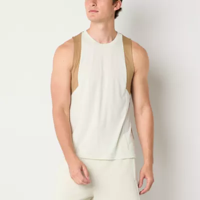 Xersion Mens Crew Neck Sleeveless Tank Top