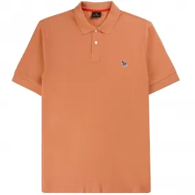 Zebra Logo Polo Shirt - Peach